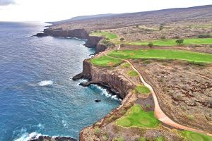 Manele 12th Overcast Aerial